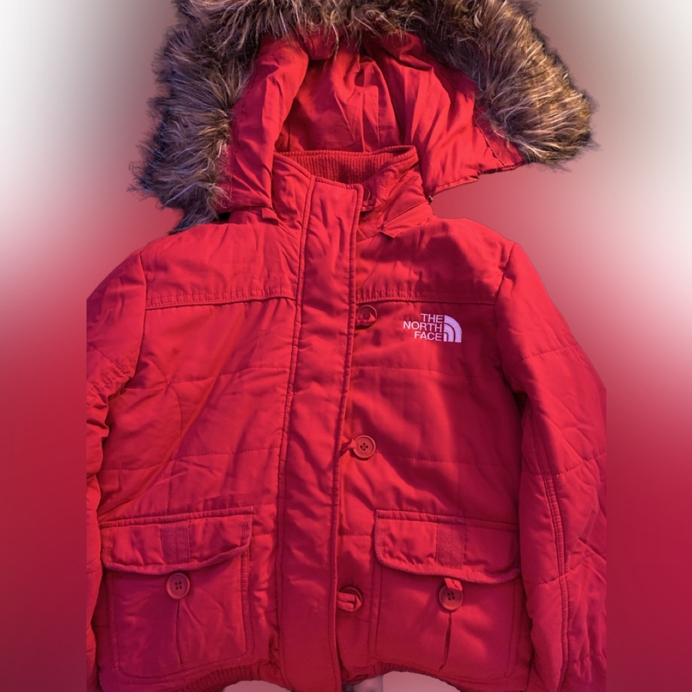 Kids North face jacket size M/M